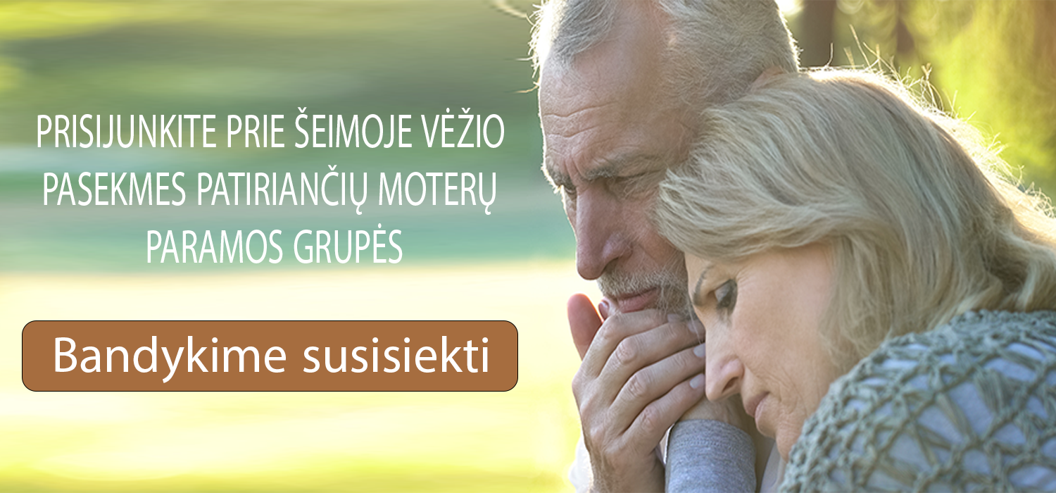 Paramos grupė moterims- vėžys šeimoje